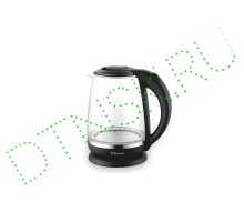 чайник электр SA-2719BK (2.0) стекл подсв