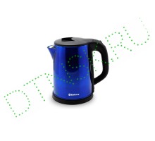 чайник электр SA-2149BL (2.0) син метал+черн д