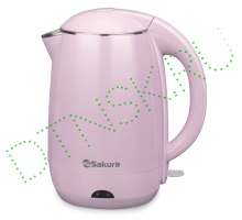 чайник электр SA-2157P (1.8) розов д