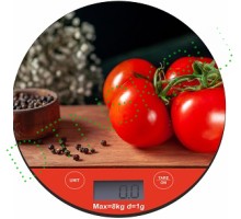 Весы кухон SA-6076TP 8кг элек помидоры и перец