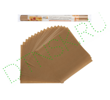 Бумага для выпечки 106892 пергамент, силиконизированный, 38х42см, 16 листов в рулоне, в пакете