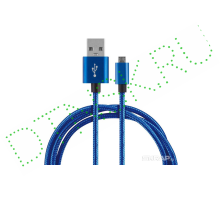 Кабель 104108/ET-27 Energy USB/MicroUSB 1м, 2А, син