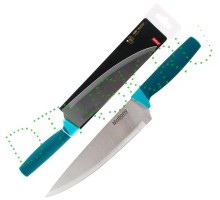 Нож поварской 005524-MAL-01VEL Mallony Velutto 20см с ручкой софт-тач 