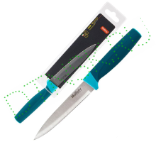                 Нож поварской 005526-MAL-03VEL Mallony Velutto 12,7см с ручкой софт-тач